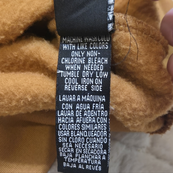 DR Essentials Fear of God Yellow Gold Hoodie, Men's Size Small - Picture 8 of 8